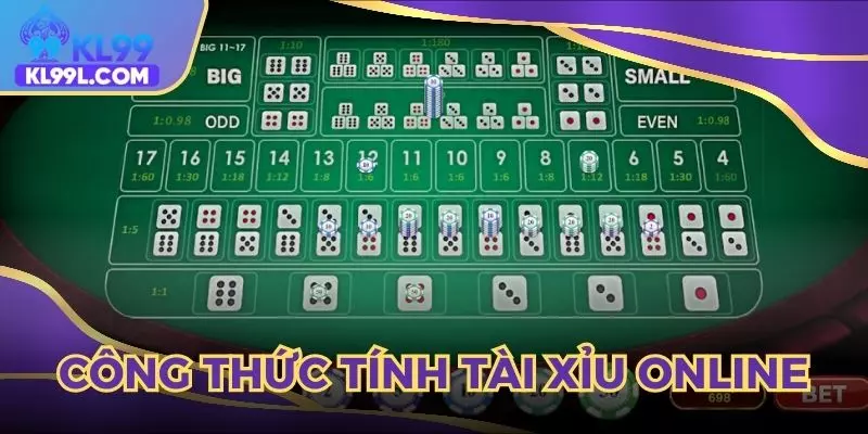 công thức tính tài xỉu online